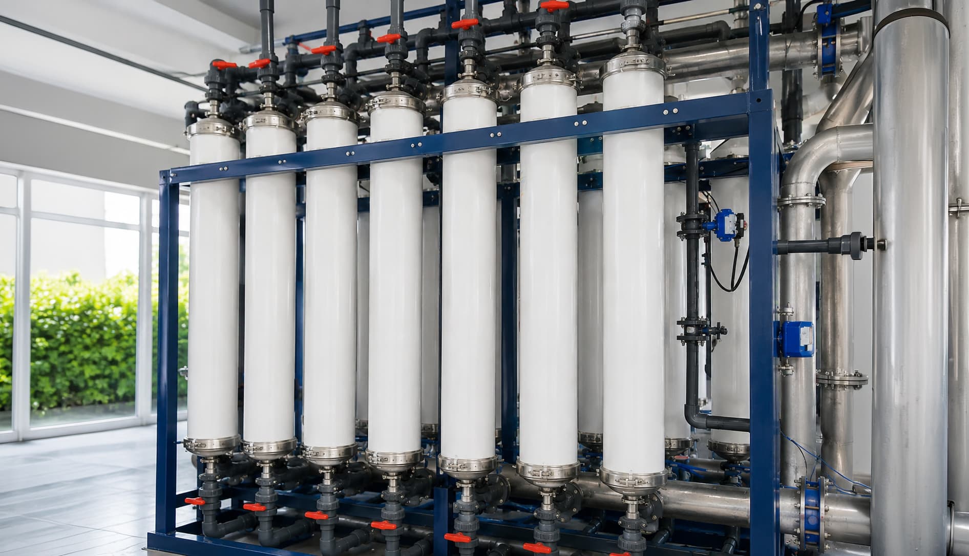 Ultrafiltration Hollow Fiber Membrane Water Treatment System