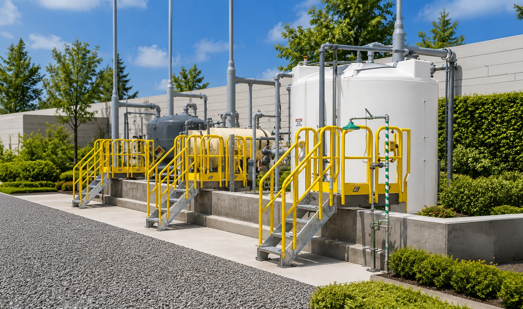 Sulphuric Acid Handling System and Chemical Treatment Skid